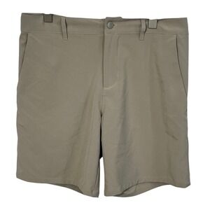 THE NORMAL BRAND‎ hybrid performance shorts in Stone Men's Size 31